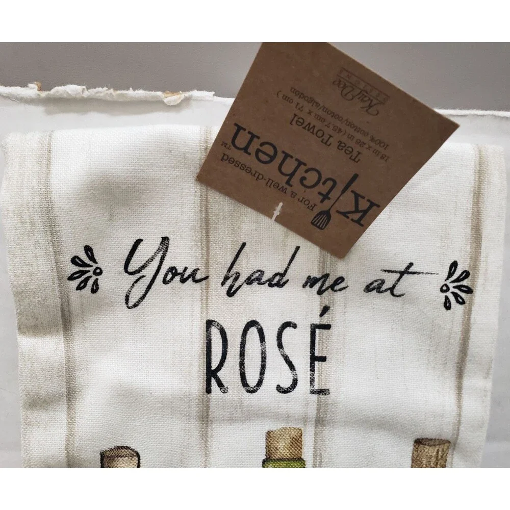1 (One) Jumbo Tea Towel (16